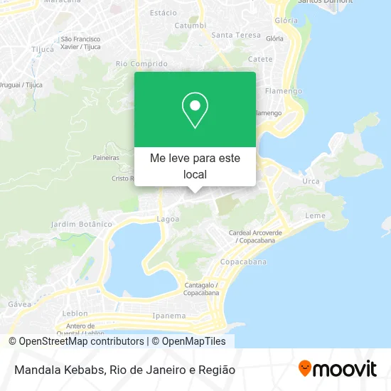 Mandala Kebabs mapa