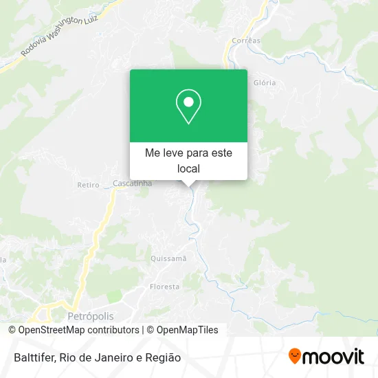 Balttifer mapa