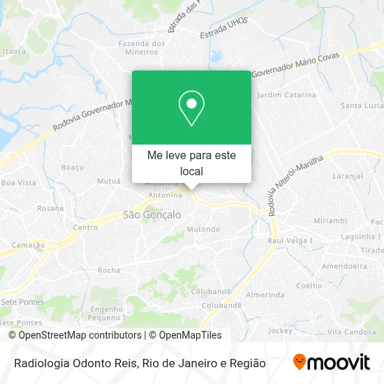 Radiologia Odonto Reis mapa
