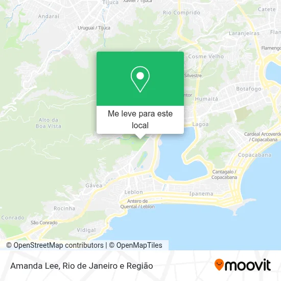 Amanda Lee mapa