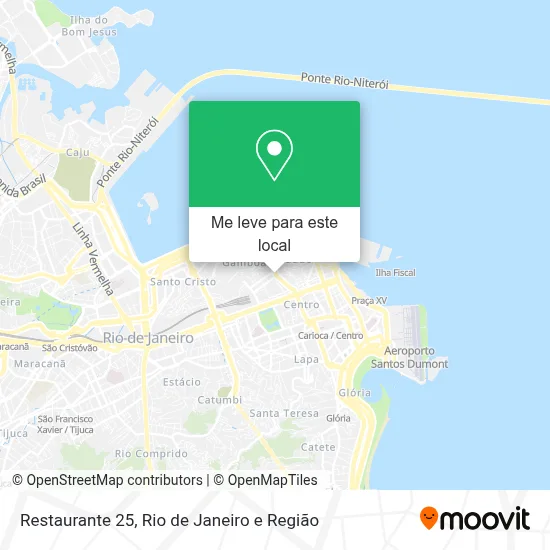 Restaurante 25 mapa