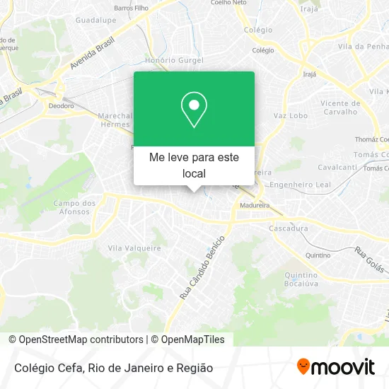 Colégio Cefa mapa