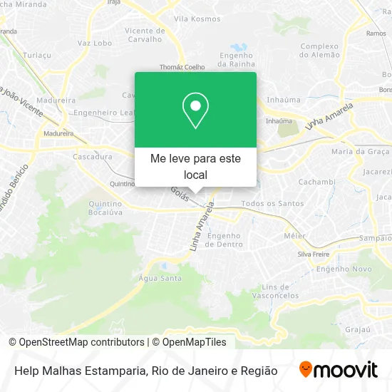 Help Malhas Estamparia mapa