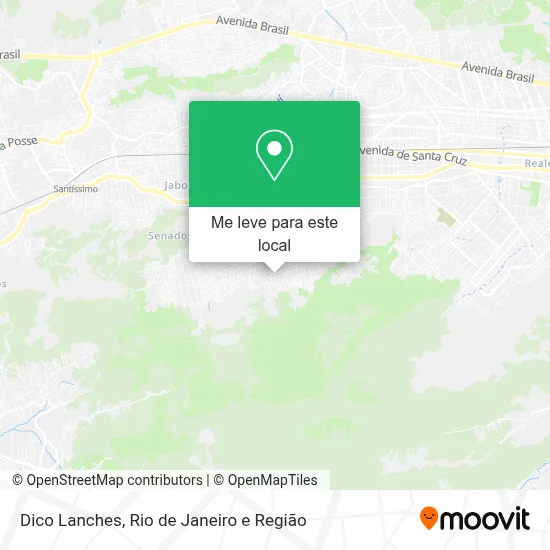 Dico Lanches mapa