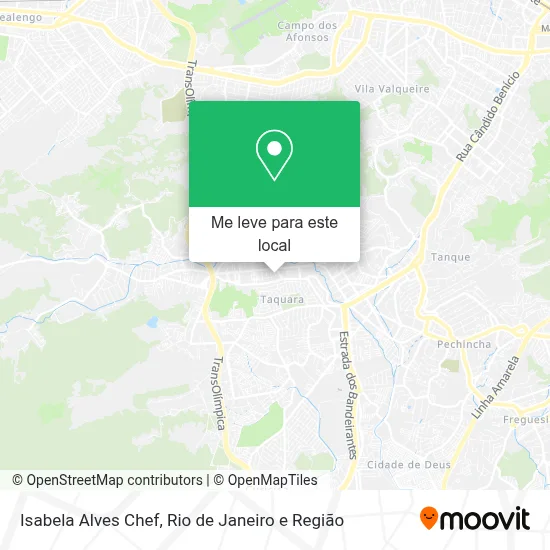Isabela Alves Chef mapa