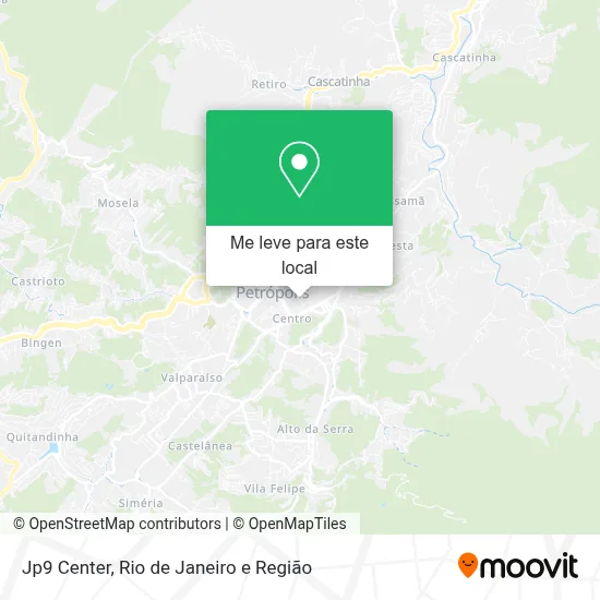 Jp9 Center mapa