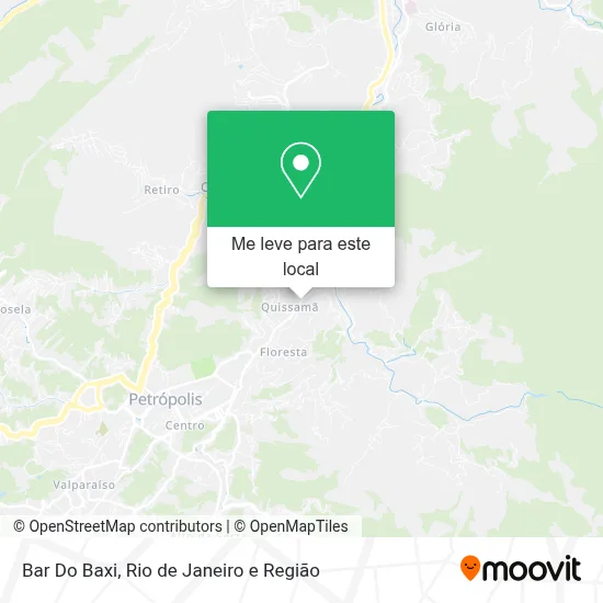 Bar Do Baxi mapa