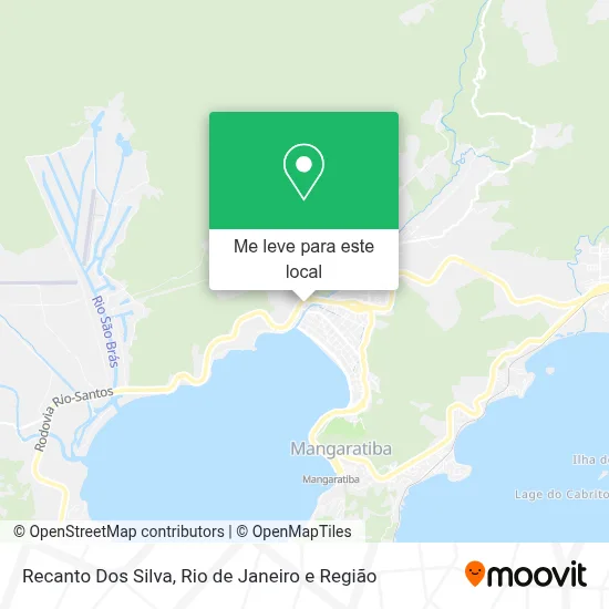 Recanto Dos Silva mapa