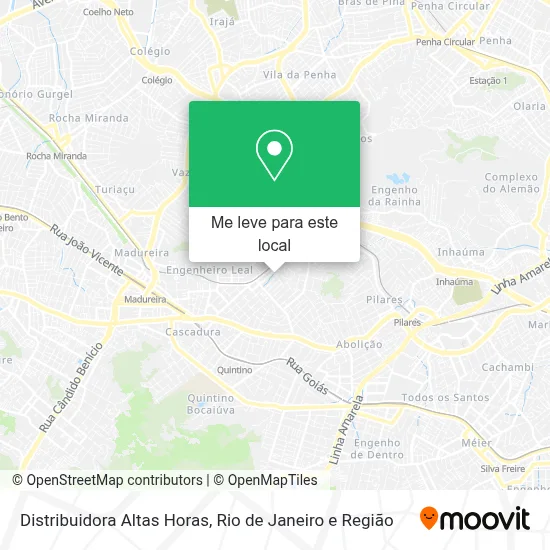 Distribuidora Altas Horas mapa