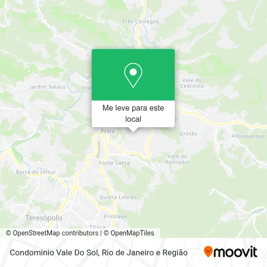 Condominio Vale Do Sol mapa