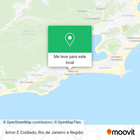 Amor E Cuidado mapa