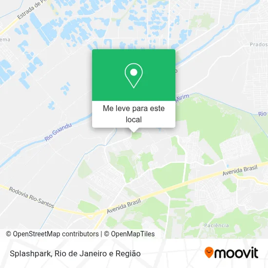 Splashpark mapa