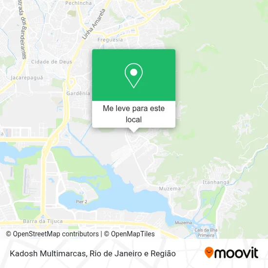 Kadosh Multimarcas mapa