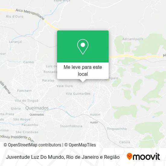 Juventude Luz Do Mundo mapa