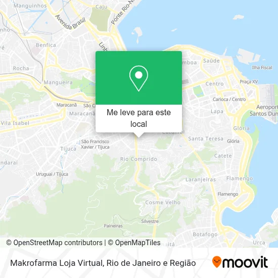 Makrofarma Loja Virtual mapa