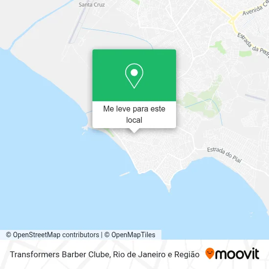 Transformers Barber Clube mapa