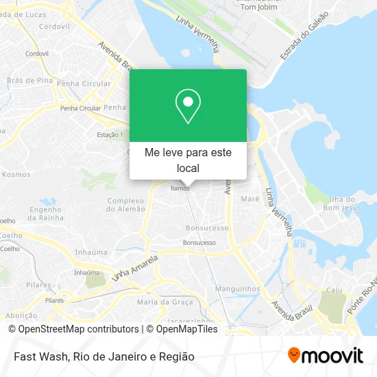 Fast Wash mapa