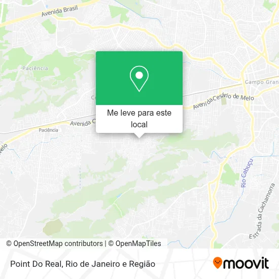 Point Do Real mapa