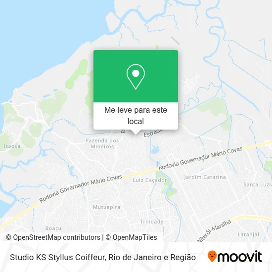 Studio KS Styllus Coiffeur mapa