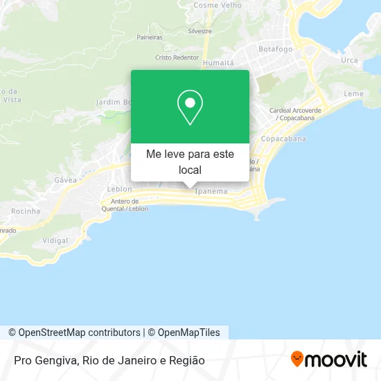 Pro Gengiva mapa