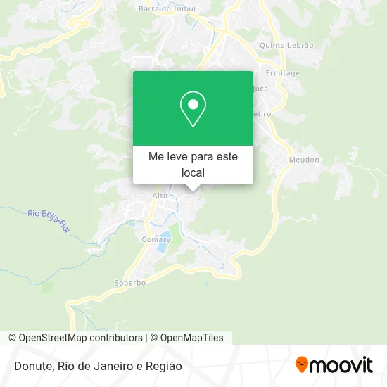 Donute mapa