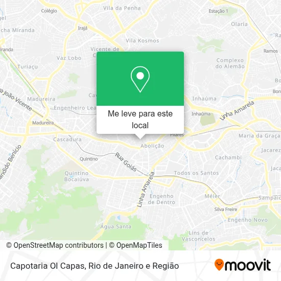 Capotaria Ol Capas mapa