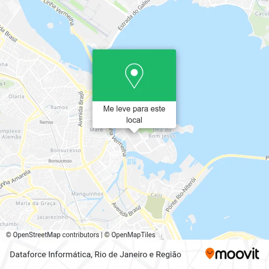 Dataforce Informática mapa