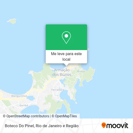 Boteco Do Pinel mapa