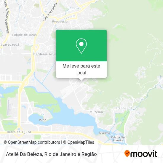 Ateliê Da Beleza mapa