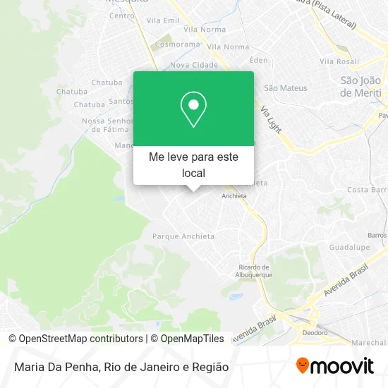 Maria Da Penha mapa