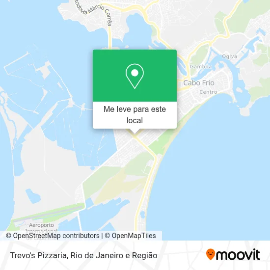 Trevo's Pizzaria mapa