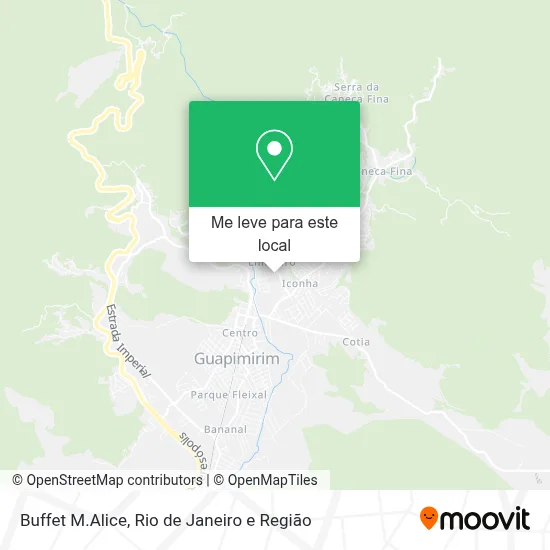 Buffet M.Alice mapa