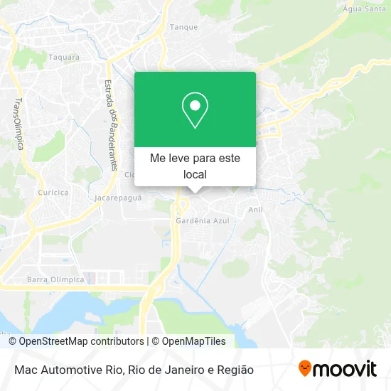 Mac Automotive Rio mapa