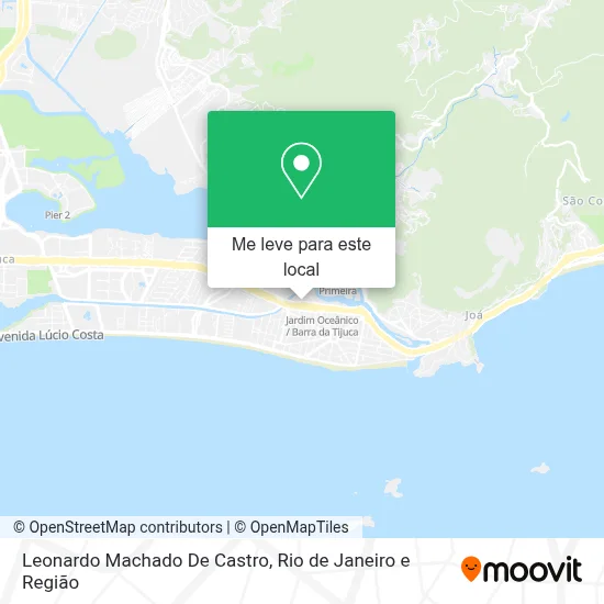 Leonardo Machado De Castro mapa