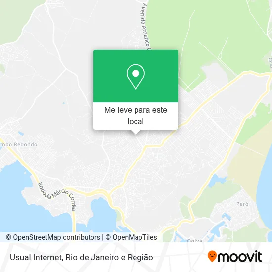 Usual Internet mapa