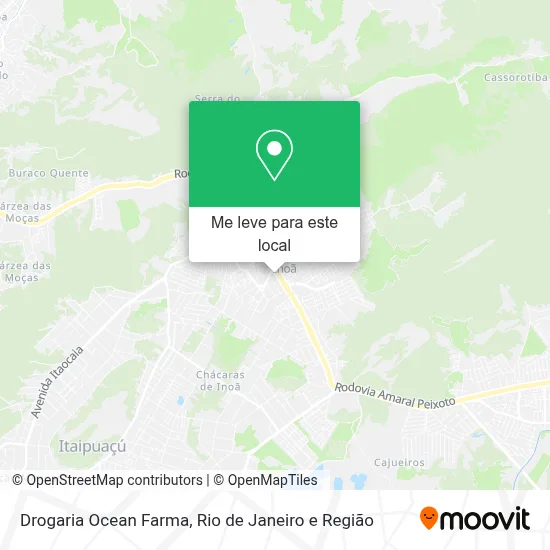 Drogaria Ocean Farma mapa