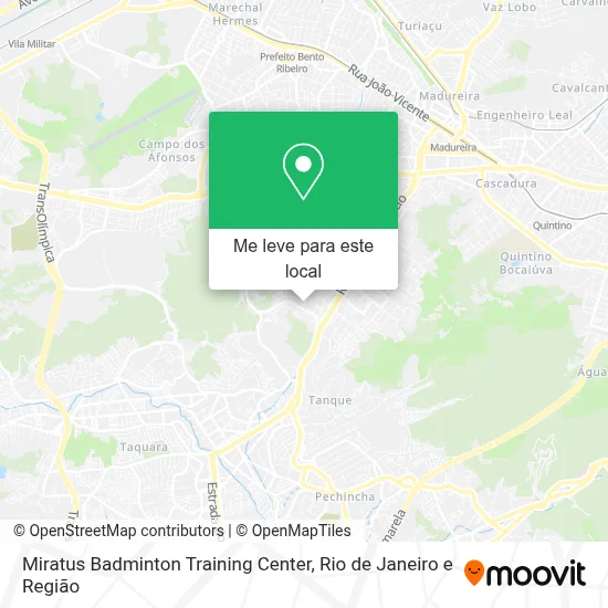 Miratus Badminton Training Center mapa