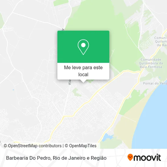 Barbearia Do Pedro mapa
