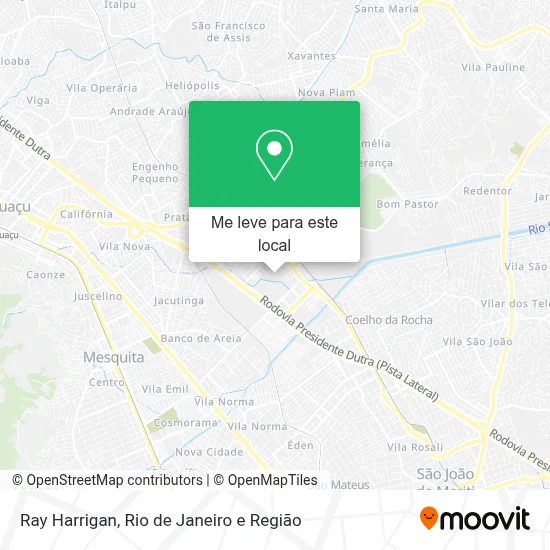 Ray Harrigan mapa