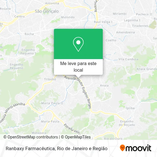 Ranbaxy Farmacêutica mapa
