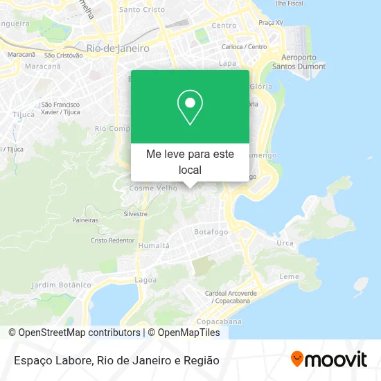 Espaço Labore mapa