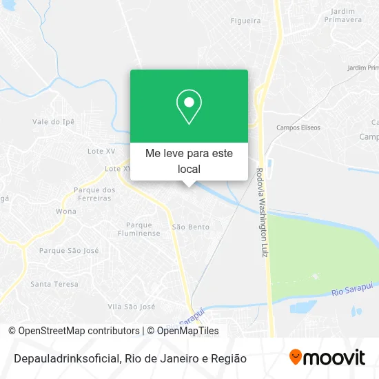 Depauladrinksoficial mapa