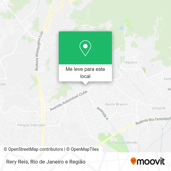 Rery Reis mapa
