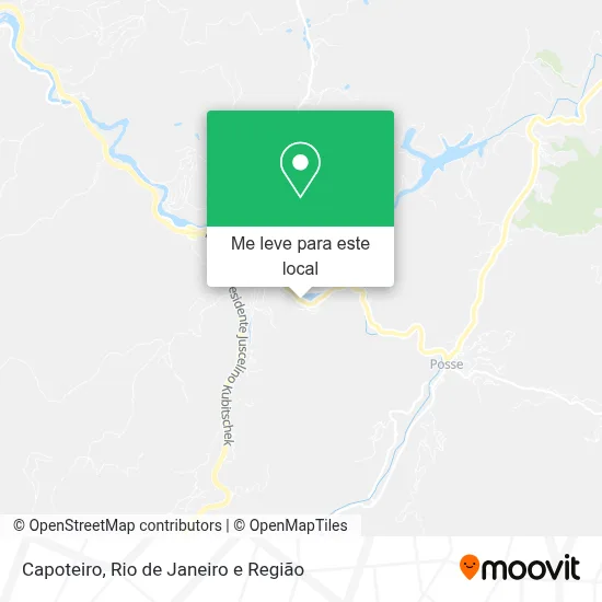 Capoteiro mapa
