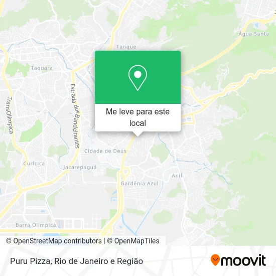 Puru Pizza mapa