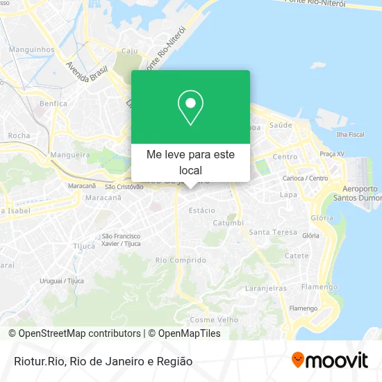 Riotur.Rio mapa