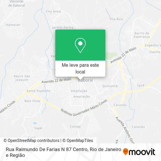 Rua Raimundo De Farias N 87 Centro mapa