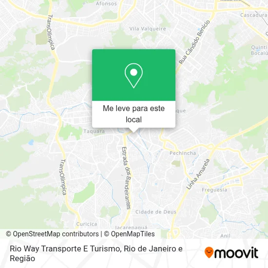 Rio Way Transporte E Turismo mapa