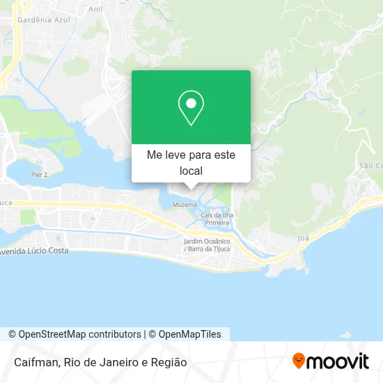 Caifman mapa