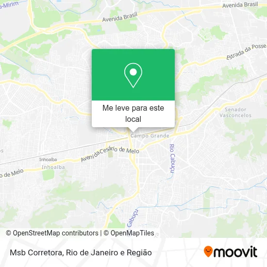 Msb Corretora mapa